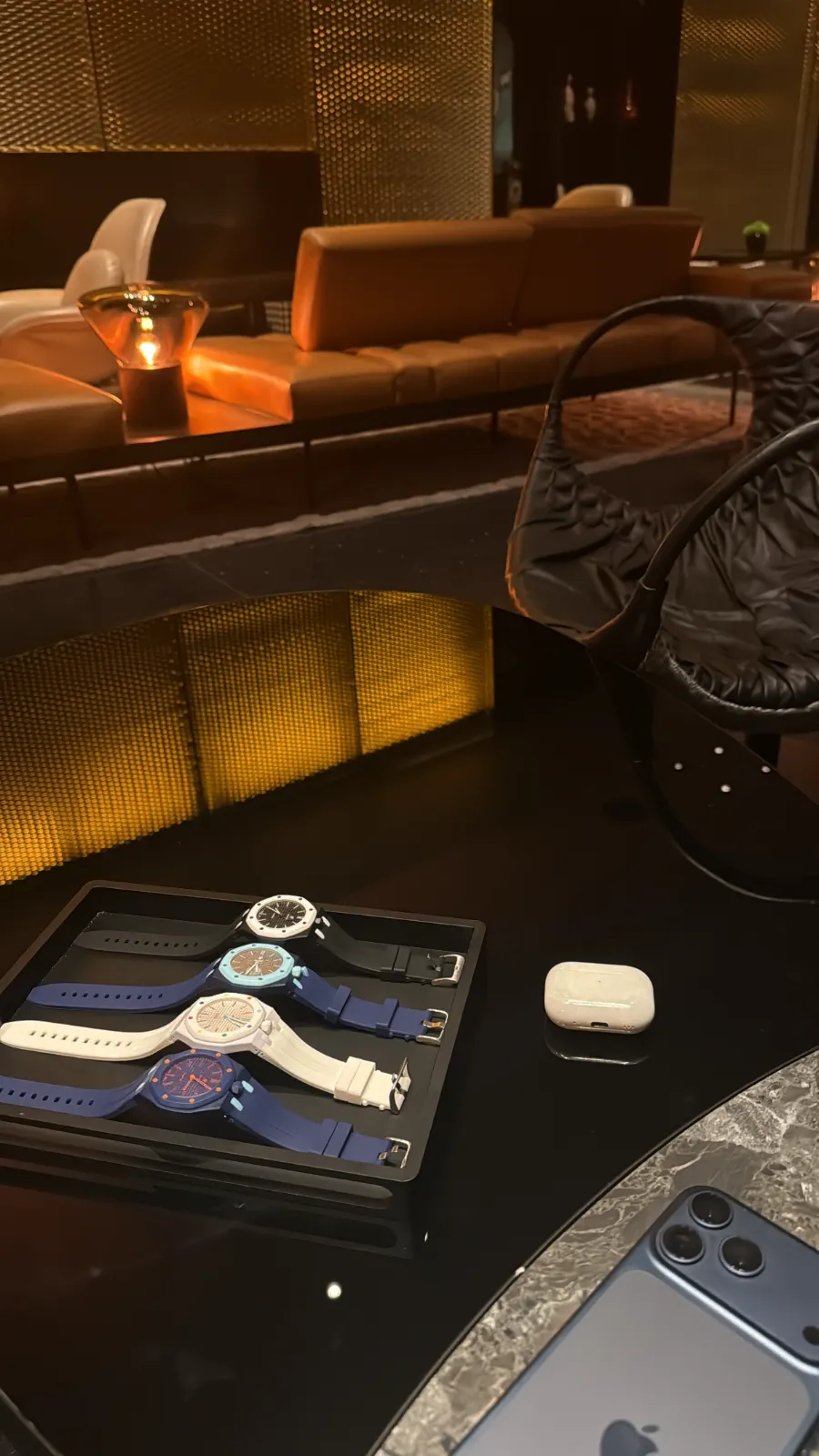 black valet tray 5