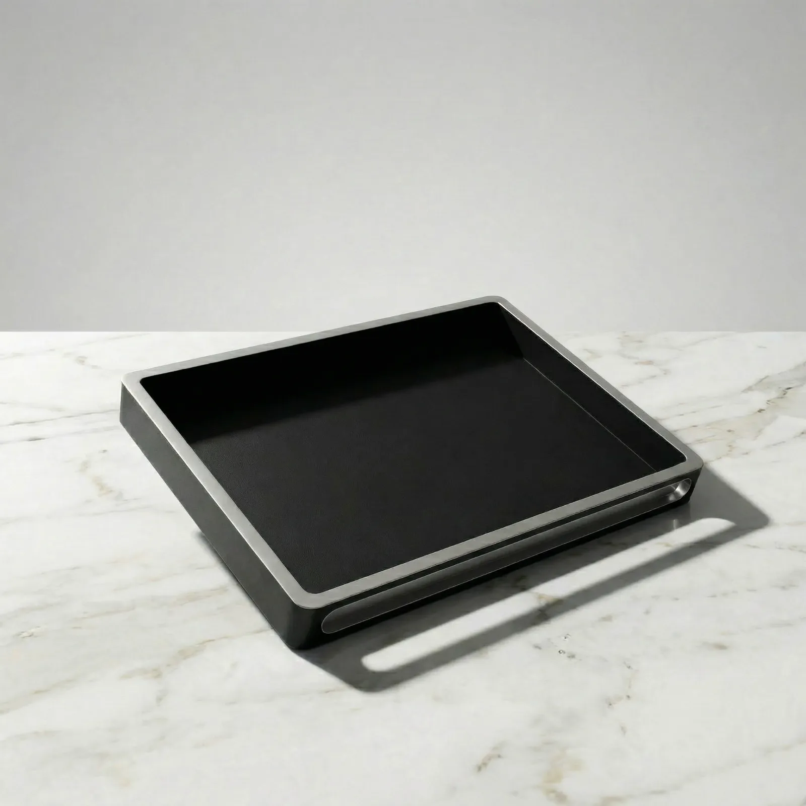 Grey Valet Tray